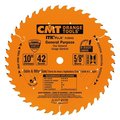 Cmt ITK Plus General Purpose Saw Blade, 12 x 42 Teeth, 10deg ATB+Shear with 1-Inch bore P12042